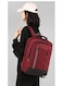 Multifunctional Waterproof Travel Bag with Large Capacity for School and Outdoor Exploration Red