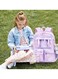 Kids Pink and Purple School Bag