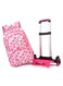 Colorful Geometric School Bag with Wheels