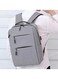 Multifunctional Waterproof Travel Bag with Large Capacity for School and Outdoor Exploration Light Grey