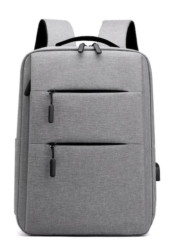 Multifunctional Waterproof Travel Bag with Large Capacity for School and Outdoor Exploration Light Grey