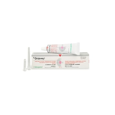 Vetoquinol Oridermyl Ear Gel Effective Treatment for Ear Infections in Cats and Dogs 10g