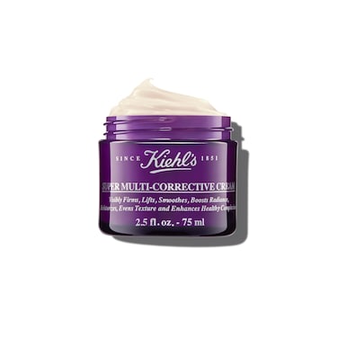 Kiehl's Super Multi-Corrective Cream, Anti-Aging Wrinkle Reducing Face and Neck Cream, Evens Skin Tone, Smooths Skin Texture, Fast-Absorbing and Lightweight, For All Skin Types, Paraben-free