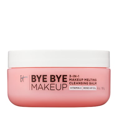 It CosmeticsBye Bye Makeup Cleansing Balm - 3-in-1 Makeup Remover, Facial Cleanser &amp; Hydrating Facial Mask - With Vitamin C, Ceramides, Shea Butter &amp; Rosehip Oil - 4 oz