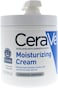 CeraVe Moisturizing Cream Daily Face and Body Moisturizer for Dry Skin with Pump 19 Ounce, 539 g (Pack of 1)