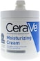 CeraVe Moisturizing Cream Daily Face and Body Moisturizer for Dry Skin with Pump 19 Ounce, 539 g (Pack of 1)