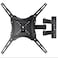 DGTECH DG-30P Full-Motion TV Wall Mount &acirc;&euro;&ldquo; Fits 23-55 Inch TVs, 50kg Load Capacity, Tilt +15&Acirc;&deg; to -15&Acirc;&deg;, 180&Acirc;&deg; Swivel, Low Profile Design (8-46mm from Wall)