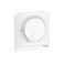 Schneider Electric AvatarOn Rotary Dimmer Switch, 1 Gang, 250V for Dimmable LED, Incandescent, and Halogen Lights, White (Model: E8331RD25-WE)