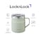 LocknLock Metro Mug 355ml Mint &ndash; Double-Wall Insulated Stainless Steel Mug with Spill-Resistant Lid