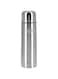 Delcasa DC1767 750ml/25Oz Stainless Steel Vacuum Water Bottle &ndash; Insulated Flask Bottle - Thermos Flask With Double Wall Design - Hot &amp; Cool, Portable &amp; Leak Proof - Perfect For Camping Hiking, Silver