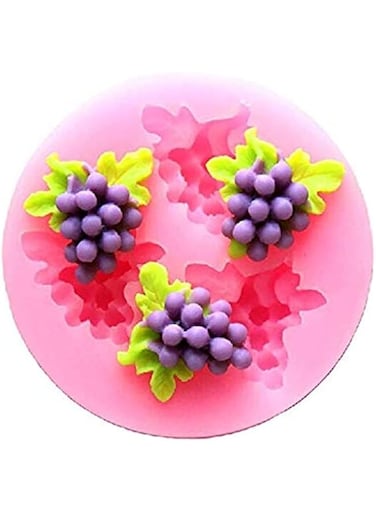 Mini Grape Silicone Sugar Resin Craft DIY Moulds DIY Gum Paste Flowers Cake Decorating Fondant Mold