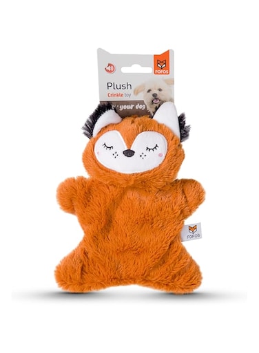 BarkButler FOFOS Glove Plush Fox Dog Toy