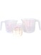 KitchenCraft Plastic Measuring Jugs, Set of Three