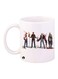 Printed Mug White/Red/Brown