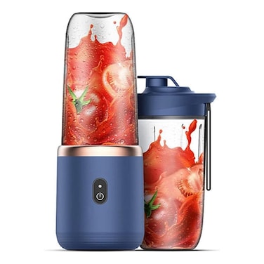 Portable Blender Mini Fresh Juice Mixer USB Rechargeable, 6 Blades Personal Size Blender for