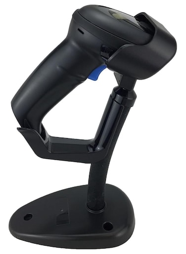 Datalogic QuickScan QD2590 2D Barcode Scanner Kit With USB Cable &amp; Stand &ndash; Multi-Interface, Digimarc Compatible, Black - QD2590-BKK1S