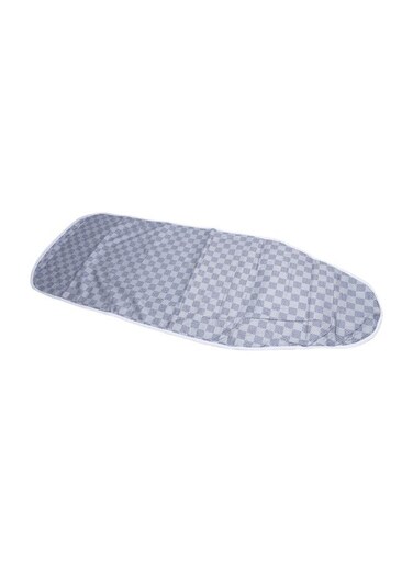 Ironing Board Cover Suitable For Mesh Top Boards Metallized Fabric White/Blue/Grey 122x38cm