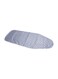 Ironing Board Cover Suitable For Mesh Top Boards Metallized Fabric White/Blue/Grey 122x38cm