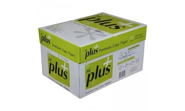 Hi Plus A3 Size Copy Paper &ndash; 80 GSM, 500 Sheets Ream (Pack of 5)