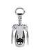 Vinturi V9032 Winged Corkscrew With Built-in Bottle Opener, Silver