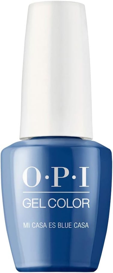 OPI Gelcolor, Mi Casa Es Blue Casa, Blue Gel Nail Polish, Mexico City Collection, 0.5 Fl Oz