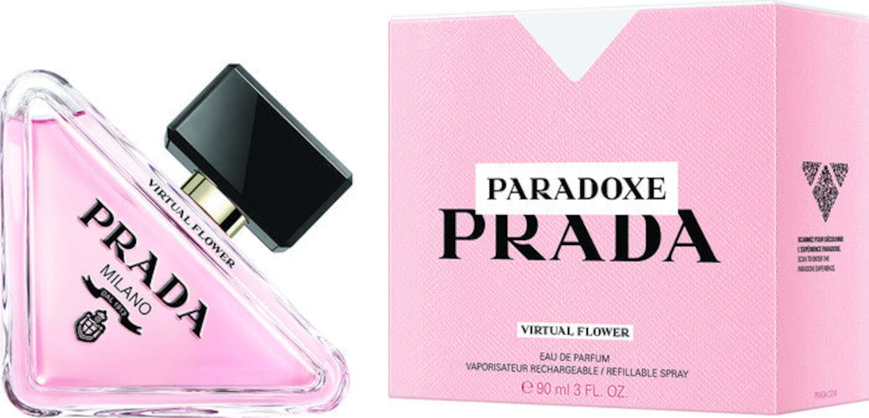 Buy Prada Paradoxe Virtual Flower Edp 90ml Refillable for