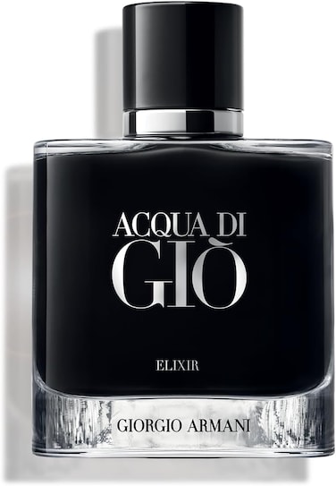 Armani Beauty Acqua Di Gio - Elixir - Cologne For Men - Woody &amp; Earthy Fragrance - With Notes Of Violet, Leather, And Marine Accords - 1.6 Fl Oz