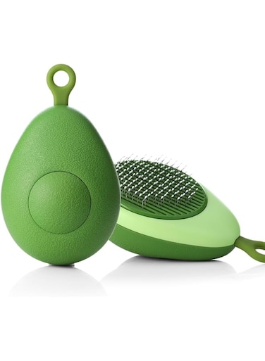 GraGra Cat Brush, Pet Cleaning Grooming Brush, Pet Shedding Brush for Short or Long Haired Cats, Pet Dog Hair Brush for Puppy Kitten Massage Removes Loose Undercoat, Mats, Tangled Hair, Shed Fur