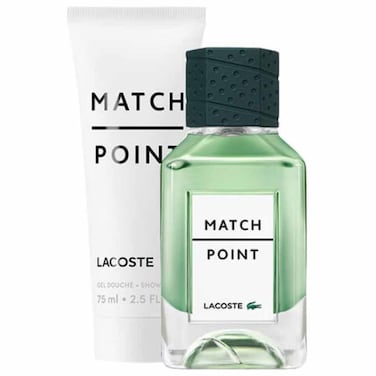 Lacoste Match Point For Men Set Edt 50ml + Sg 75ml (New Pack)