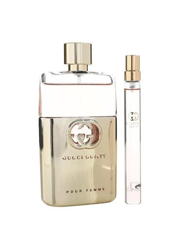 Gucci Guilty Pour Femme Eau De Parfum 90ml + Eau De Parfum 10ml Travel Set 100ml