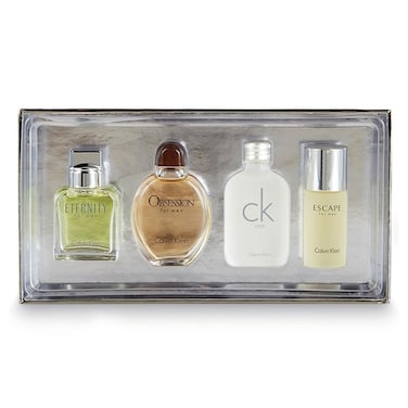 Calvin Klein (M) Mini Set Edt 4 X 15ml (Obsession + Eternity + Ck One + Escape)