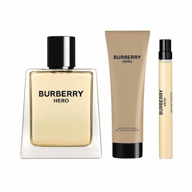 Burberry Hero For Men Set Edt 100ml + Edt 10ml + H &amp; Bw 75ml (2022)