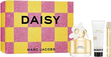 Marc Jacobs Daisy Eau De Toilette 100ml Gift Set 2024 (Contains 100ml Eau De Toilette, 75ml Body Lotion And 10ml Travel Spray)