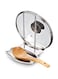 Ladle holder for pot and pans progressive LIDS and ladle holders 304 stainless steel ladle holder for kitchen decoration tools (holder)