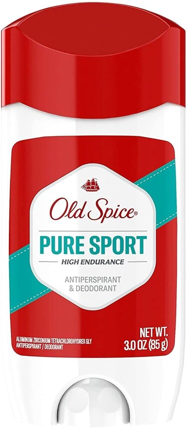 Old Spice High Endurance Anti-Perspirant &amp; Deodorant, Pure Sport 3 Oz (Pack of 5)