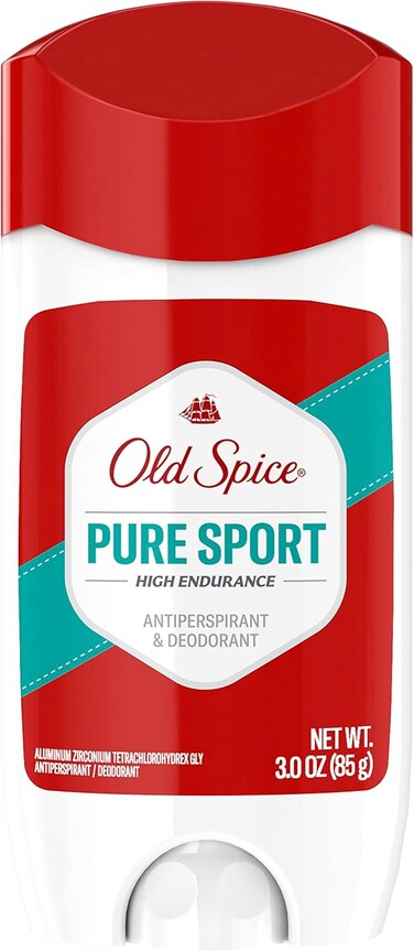 Old Spice High Endurance Antiperspirant and Deodorant for Men Pure Sport 3 Oz (Pack of 6)