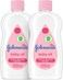 Johnson's Baby Oil, 500ml,,deal for Massaging, Free From Dyes, Parabens, Phthalates, and Alcohol, Suitable for Sensitive Skin, Pack of 2, 469.08 Grams
