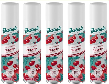 Batiste Dry Shampoo 4.23Oz, Cherry Scent (Pack of 5)