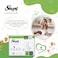 Sleepy Natural Size 4, 7-14kg Hypoallergenic Baby Dry Diapers, Organic Cotton, Highly Absorbent, Bamboo Extract, Ultimate Comfort and Dryness, 100% Leakage Protection (4, 60, Count)