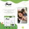Sleepy Natural Size 5 (Newborn), 120 Count, 11-18kg Hypoallergenic Baby Dry Diapers, Organic Cotton, Highly Absorbent, Bamboo Extract, 5x24 Ultimate Comfort and Dryness, 100% Leakage Protection