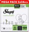 Sleepy Natural Size 5 (Newborn), 120 Count, 11-18kg Hypoallergenic Baby Dry Diapers, Organic Cotton, Highly Absorbent, Bamboo Extract, 5x24 Ultimate Comfort and Dryness, 100% Leakage Protection