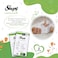 Sleepy Natural Size 2 (Newborn), 210 Count, 3-6kg Hypoallergenic Baby Dry Diapers, Organic Cotton, Highly Absorbent, Bamboo Extract, 5x42 Ultimate Comfort and Dryness, 100% Leakage Protection