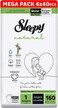 Sleepy Natural Size 1 (Newborn), 160 Count, 4x40 Absorption for Ultimate Skin Protection Premium Diapers, Plant-Based Sustainable Baby Dry Diaper 2-5kg, 100% Leakage Protection