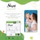 Sleepy Natural Size 6, 15-25kg Hypoallergenic Baby Dry Diapers, Organic Cotton, Highly Absorbent, Bamboo Extract, Ultimate Comfort and Dryness, 100% Leakage Protection (6, 100, Count)