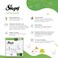 Sleepy Natural Size 6, 15-25kg Hypoallergenic Baby Dry Diapers, Organic Cotton, Highly Absorbent, Bamboo Extract, Ultimate Comfort and Dryness, 100% Leakage Protection (6, 80, Count)