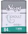 Sleepy Hypoallergenic 84 Adult Diapers, Size - L, Unisex Diapers for Sensitive Skin, Odour Control Diapers Wetness Comfortable &amp; Adjustable, 100-150cm 6x14