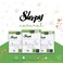 Sleepy Natural Size 7, 128 Count, 20-30kg Hypoallergenic Baby Dry Diapers, Organic Cotton, Highly Absorbent, 8x16 Bamboo Extract, Ultimate Comfort and Dryness, 100% Leakage Protection