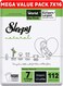 Sleepy Natural Size 7, 20-30kg Hypoallergenic Baby Dry Diapers, Organic Cotton, Highly Absorbent, Bamboo Extract, Ultimate Comfort and Dryness, 100% Leakage Protection (7, 112, Count)