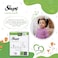 Sleepy Natural Size 7, 20-30kg Hypoallergenic Baby Dry Diapers, Organic Cotton, Highly Absorbent, Bamboo Extract, Ultimate Comfort and Dryness, 100% Leakage Protection (7, 96, Count)