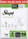 Sleepy Natural Size 7, 20-30kg Hypoallergenic Baby Dry Diapers, Organic Cotton, Highly Absorbent, Bamboo Extract, Ultimate Comfort and Dryness, 100% Leakage Protection (7, 96, Count)